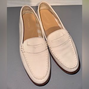 Sperry Cream Suede Loafer